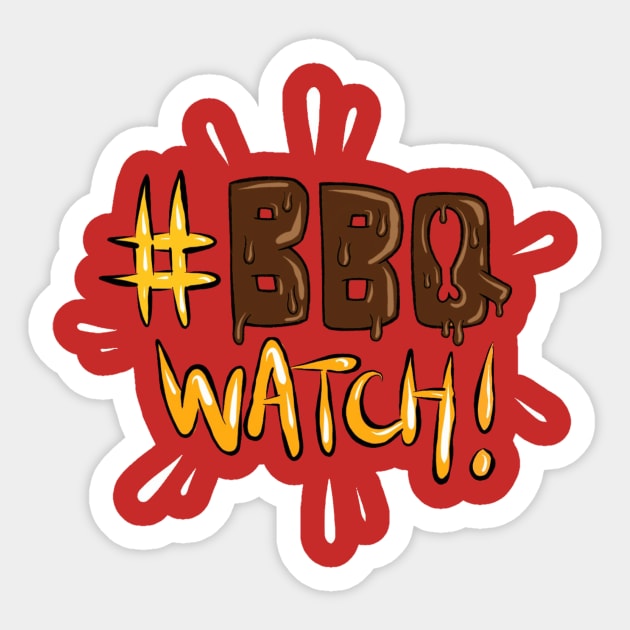 #BBQWatch Sticker by TheStarWarsUnderworld